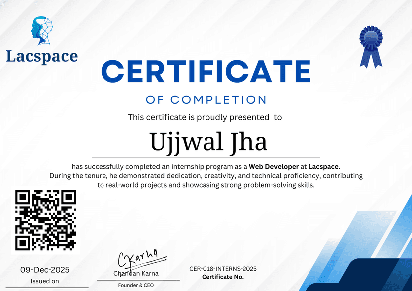 Preview of Certificate of Completion